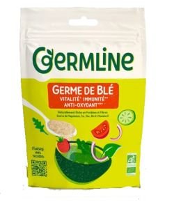 Flaked wheat germ